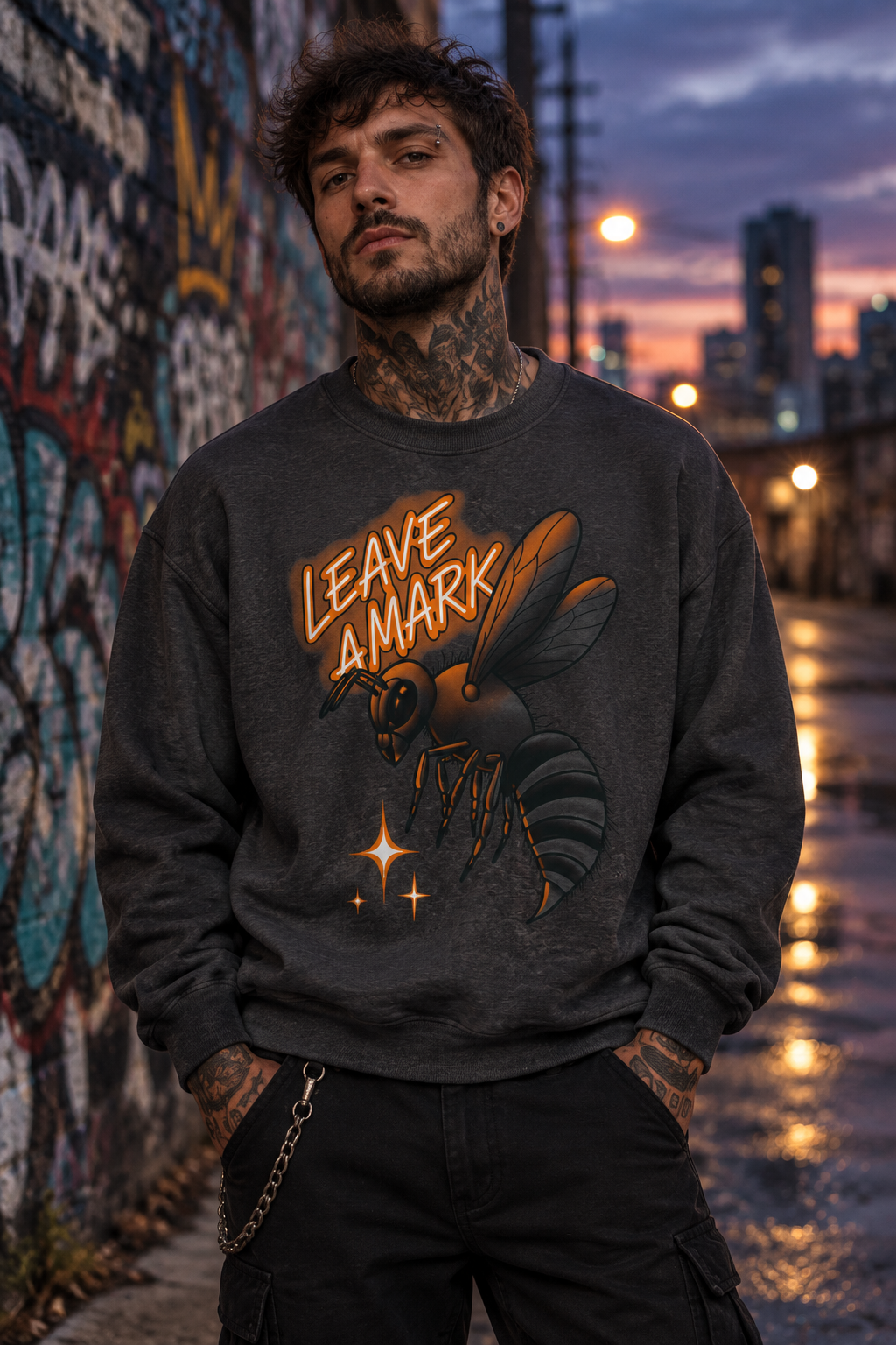 Felpa Leave a mark - Wasp