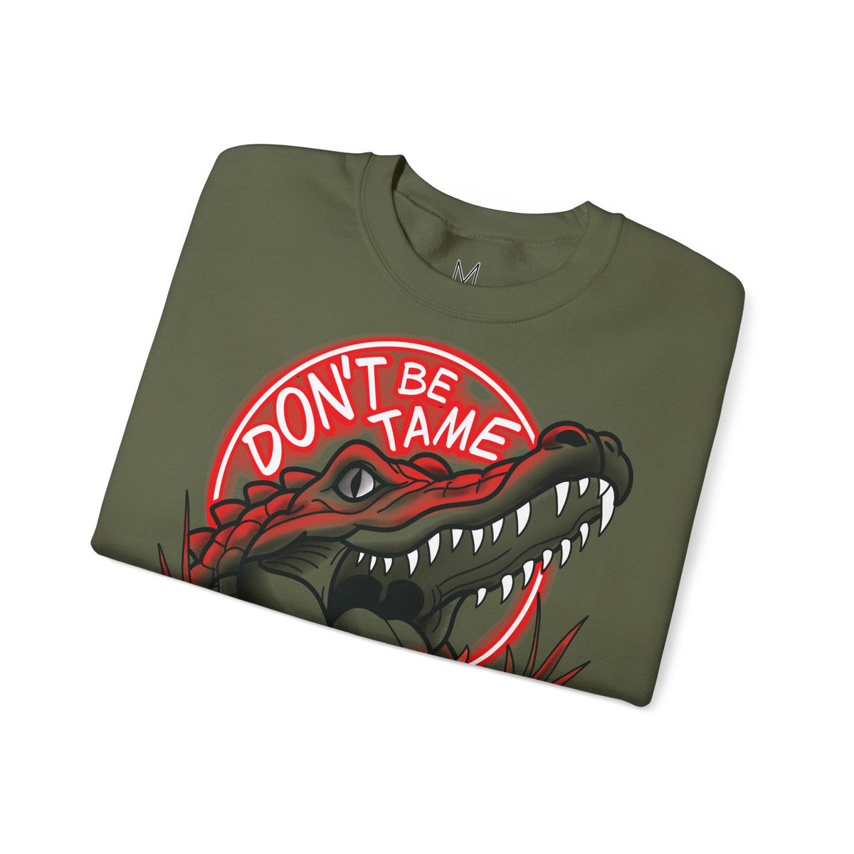 Felpa Don't Be Tame Alligator